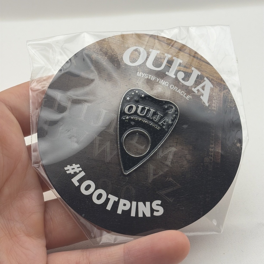 LootCrate Ouija Mystifying‎ Oracle Planchette Lapel Hat Pin